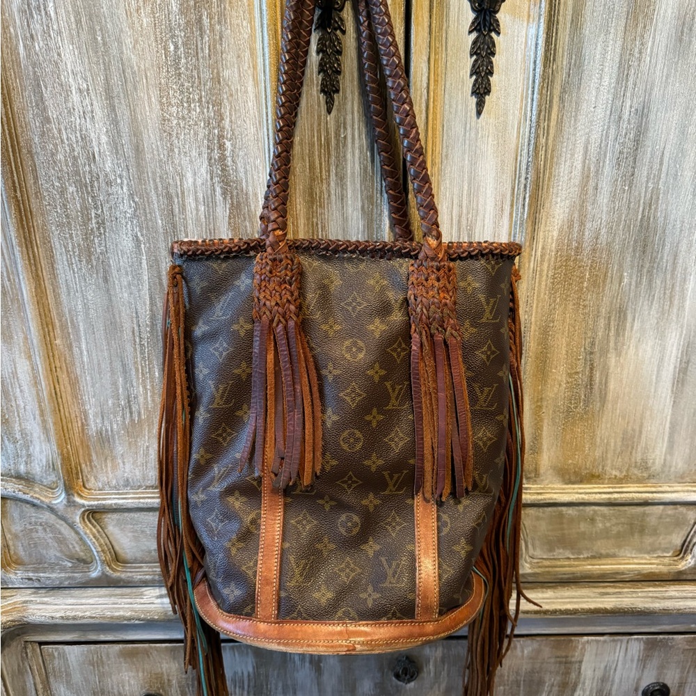 Repurposed Upcycled Authentic Louis Vuitton Bag